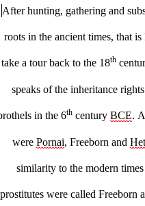 Controversial issue Paper : Prostitution- Legal or Illegal